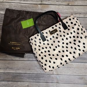 Kate Spade Small Loden Flamingo Dot